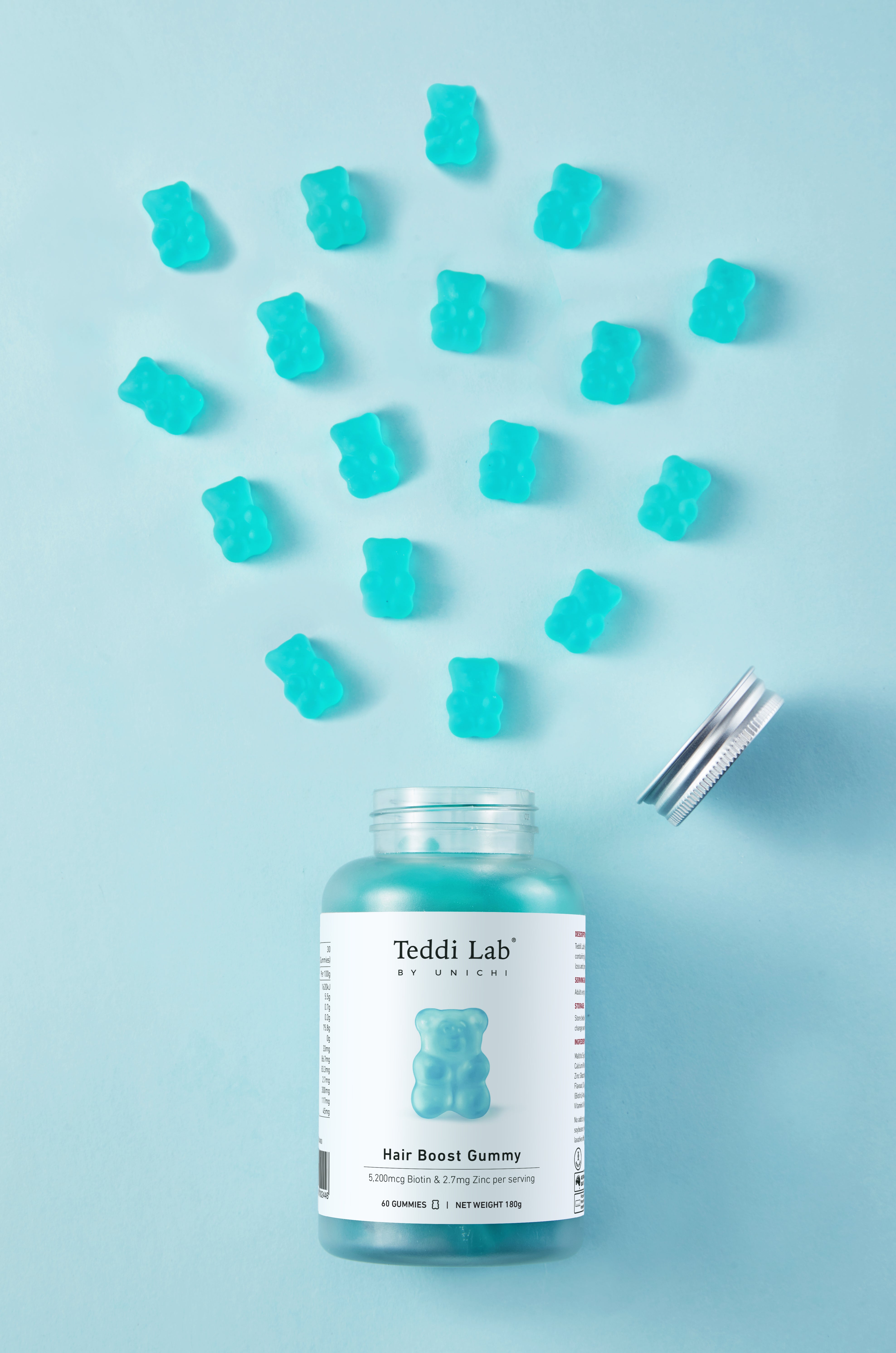 Unichi Teddi Lab Hair Boost Gummy / Hair Boost Gummy Plus