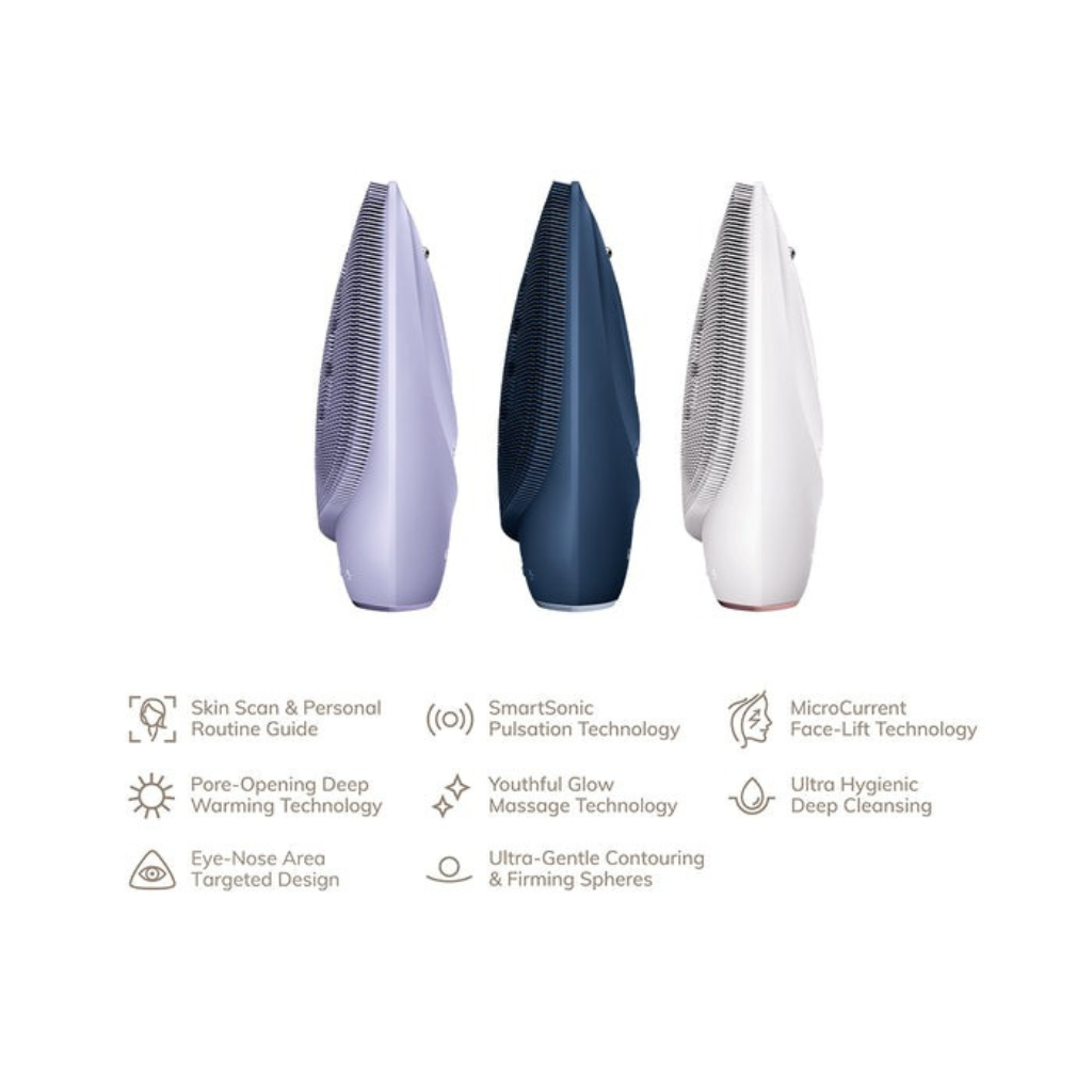 GESKE Sonic Thermo Facial Brush & Face-Lifter | 8 in 1
