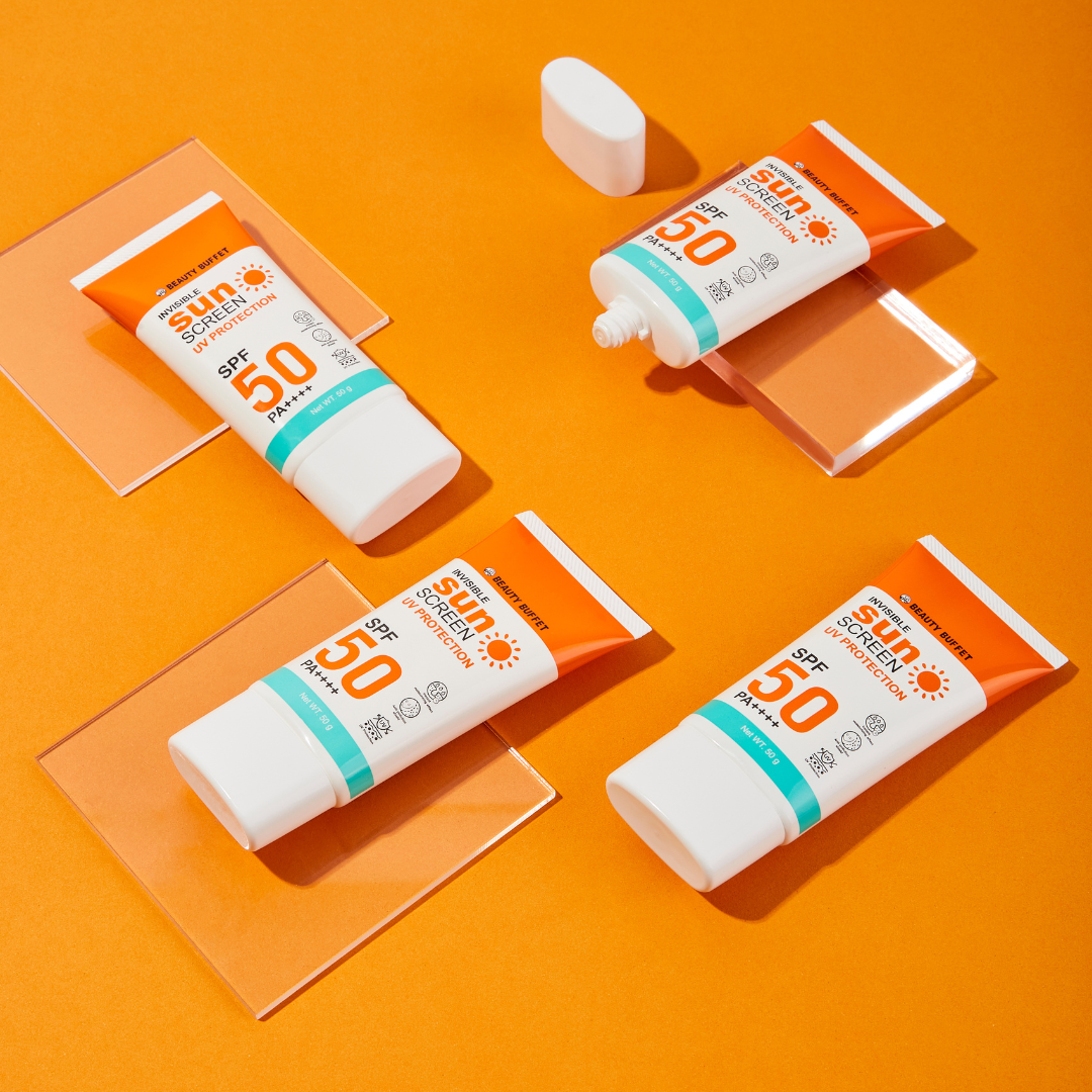 BEAUTY BUFFET INVISIBLE SUNSCREEN SPF 50 PA++ *Exp 08/2025