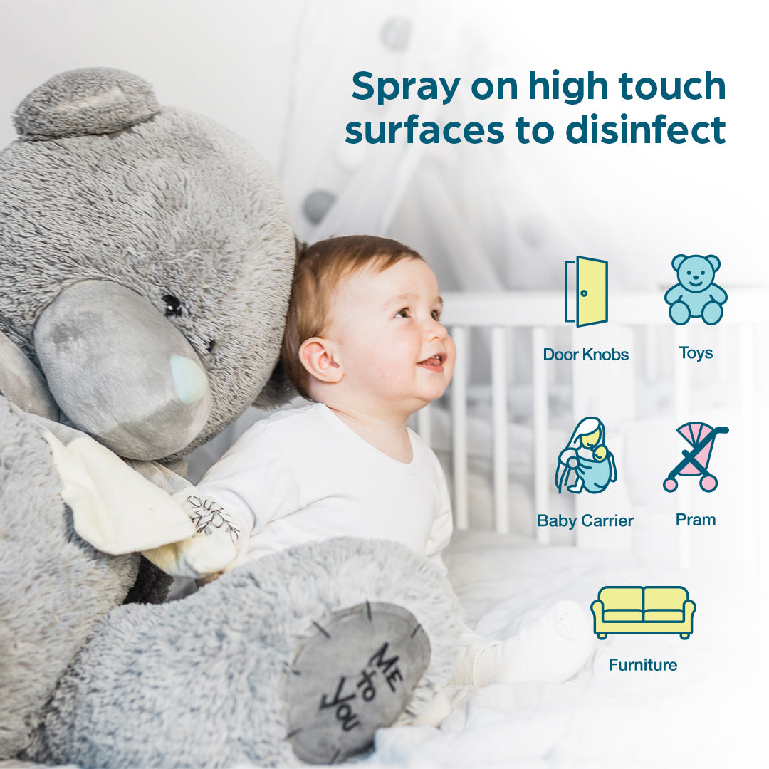 Sunstar QAIS clear: Deodorizer & Disinfectant Spray 450ml