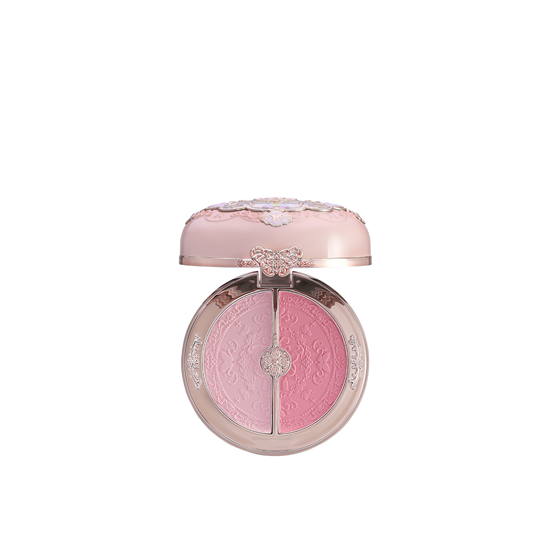 FLOWER KNOWS Butterfly Cloud Collar Collection Rouge Box Highlighting & Blush Duo Powder 6g
