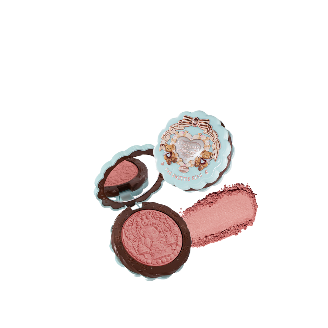 FLOWER KNOWS The Sweetie Bear Collection Silk Satin Blush (5g)