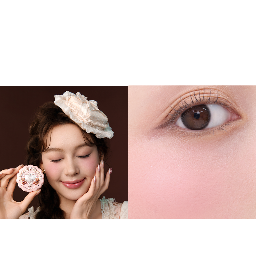 FLOWER KNOWS The Sweetie Bear Collection Silk Satin Blush (5g)