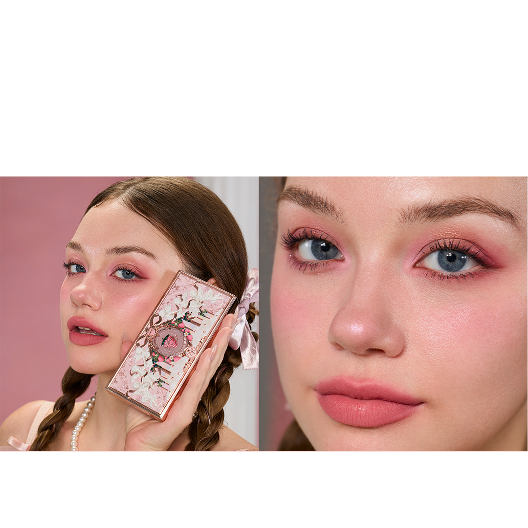FLOWER KNOWS Strawberry Cupid Collection Make-up Palette (14g) - S02 Cupid's Mischief