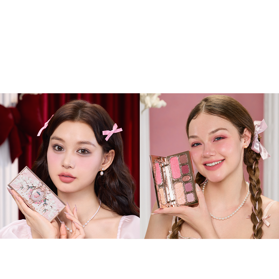 FLOWER KNOWS Strawberry Cupid Collection Make-up Palette (14g) - S02 Cupid's Mischief