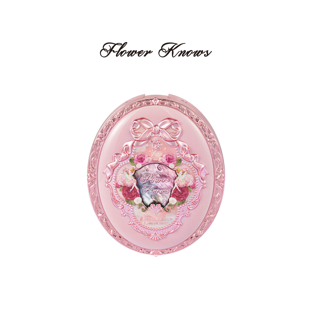 FLOWER KNOWS Midsummer Fairytales Collection Velvet Embossed Blush 5g