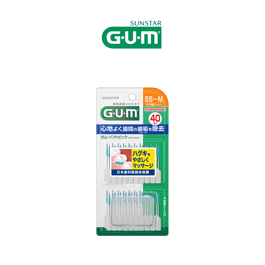 SUNSTAR GUM Soft Picks 40pcs - SS - M size