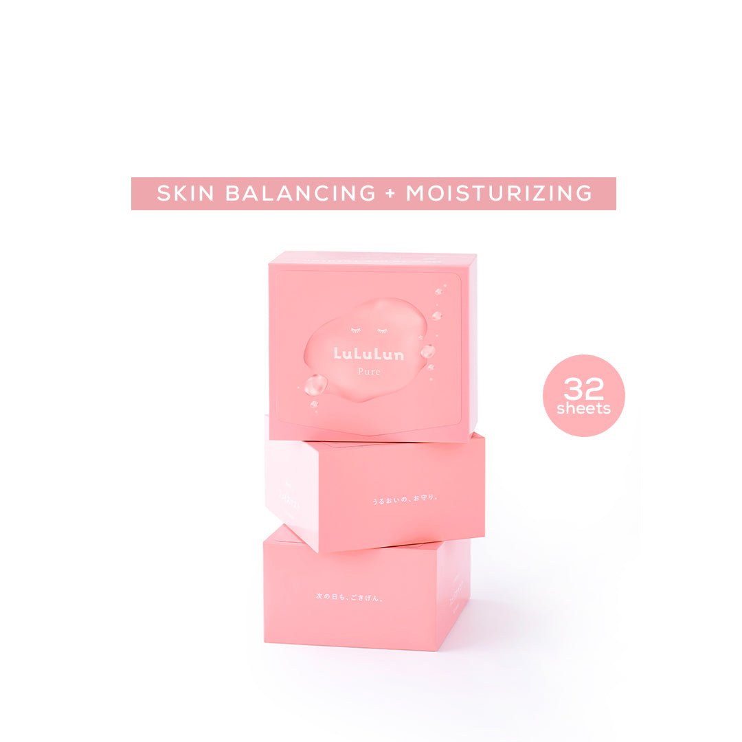 Lululun Pure Pink Everys Daily Face Mask (7 sheets / 32 sheets) - Renewal