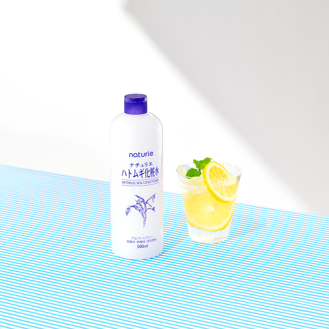 NATURIE Hatomugi Skin Conditioner Lotion (500ml) (Non-alcohol)
