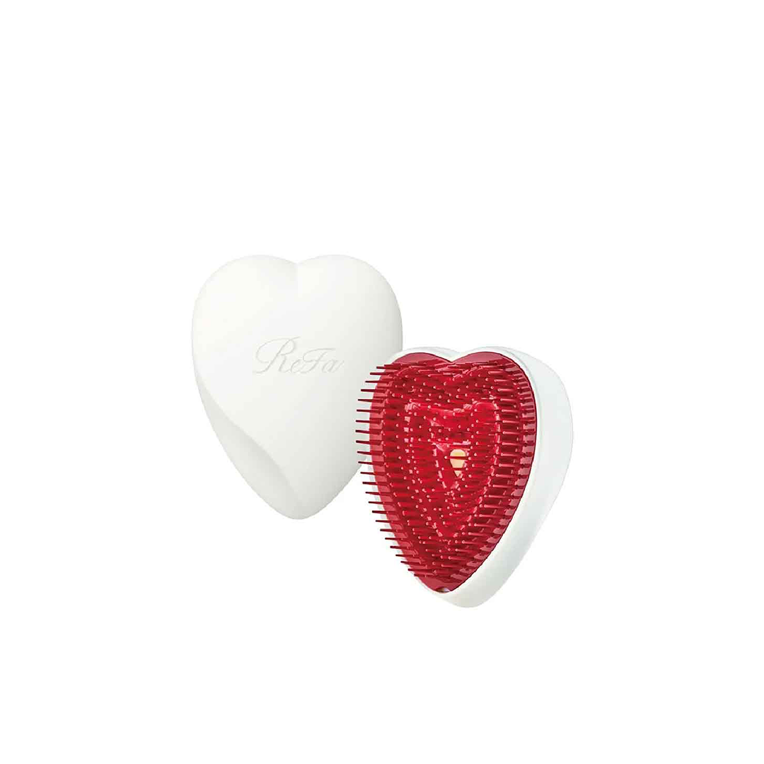 ReFa Heart Brush - Rose Gold/Brush Silver/Champagne Gold/Red/Aurora White/Matte White