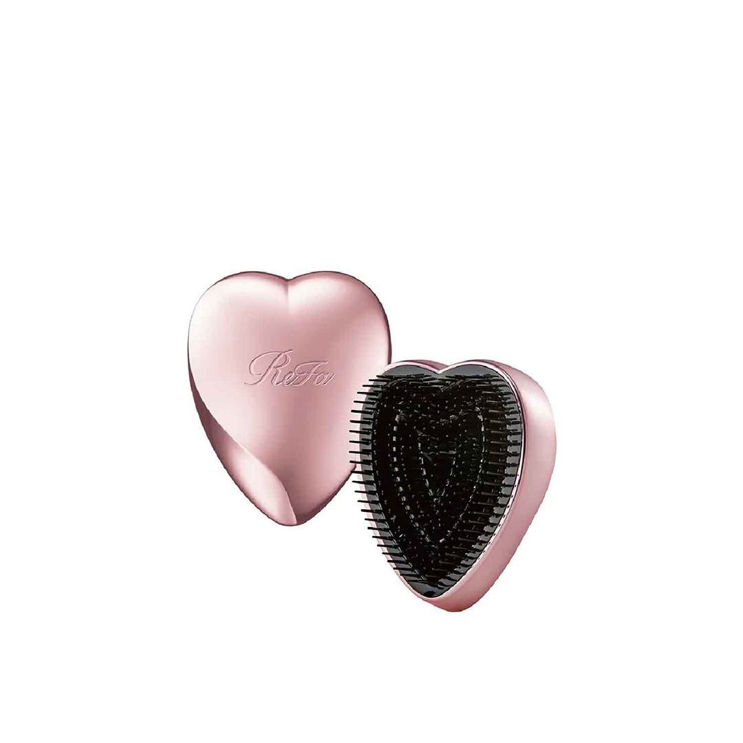 ReFa Heart Brush - Rose Gold/Brush Silver/Champagne Gold/Red/Aurora White/Matte White