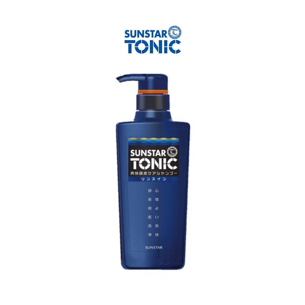 SUNSTAR TONIC Super Refreshing Scalp Care Shampoo 2 in 1 *with Conditioner 460ML