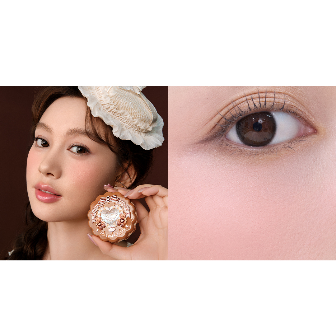 FLOWER KNOWS The Sweetie Bear Collection Silk Satin Blush (5g)