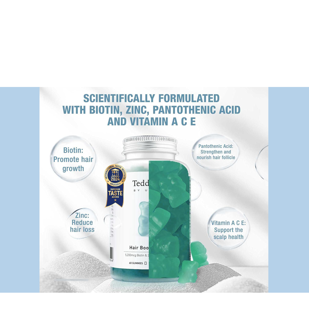 Unichi Teddi Lab Hair Boost Gummy / Hair Boost Gummy Plus