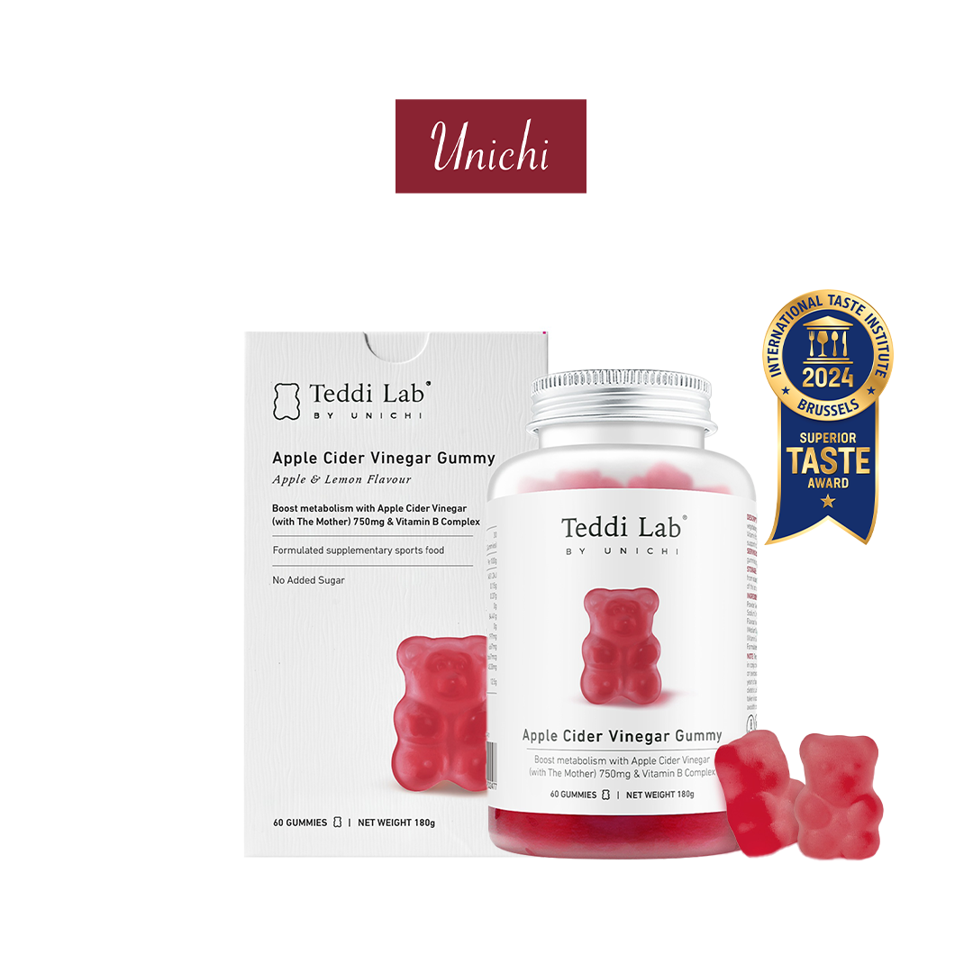 Unichi Teddi Lab Apple Cider Vinegar Gummy (180g)