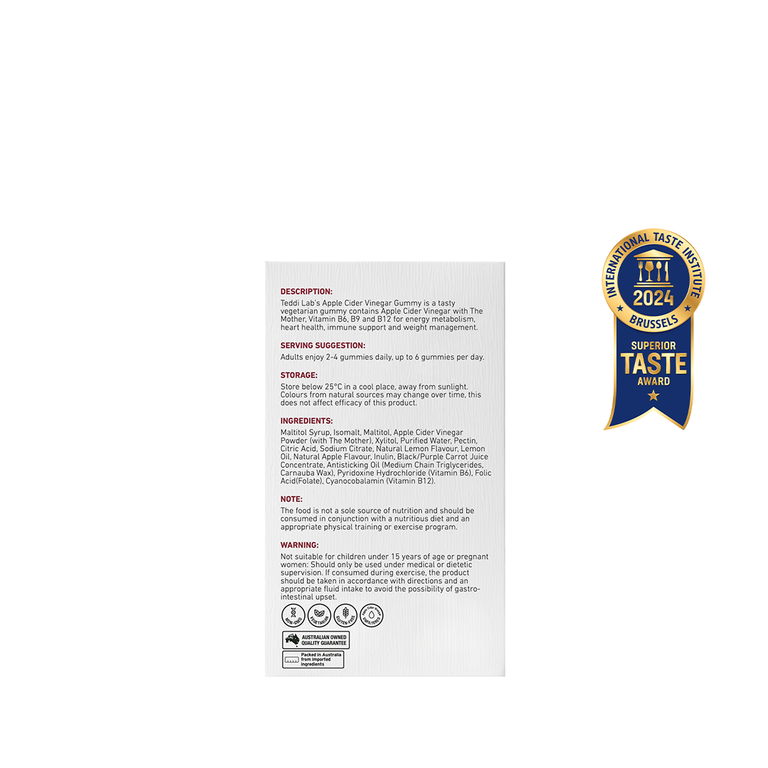 Unichi Teddi Lab Apple Cider Vinegar Gummy (180g)