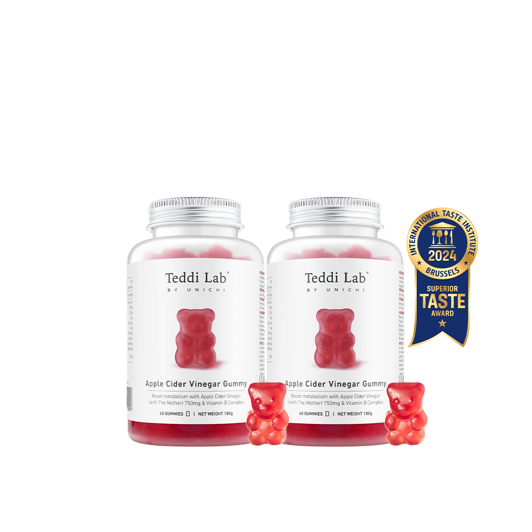 Unichi Teddi Lab Apple Cider Vinegar Gummy (180g)