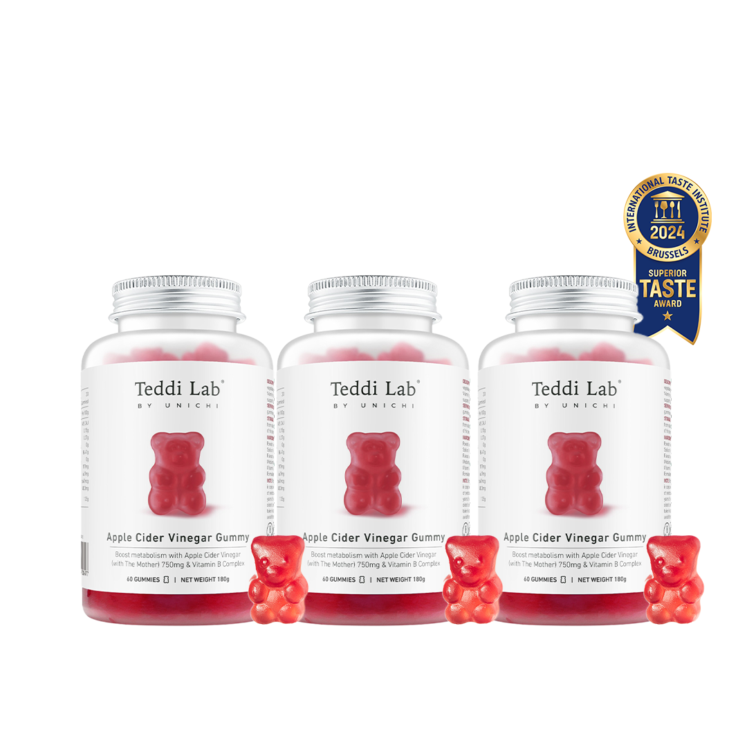 Unichi Teddi Lab Apple Cider Vinegar Gummy (180g)
