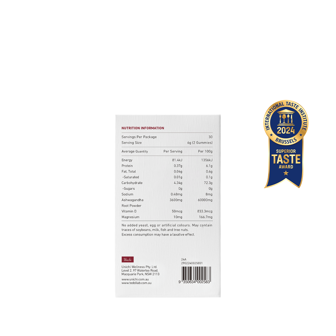 Unichi Teddi Lab Ashwagandha Gummy (180g)