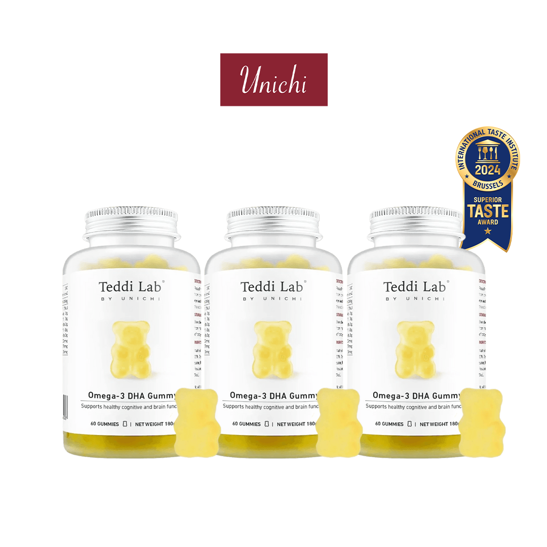 Unichi Teddi Lab Omega-3 DHA Gummy