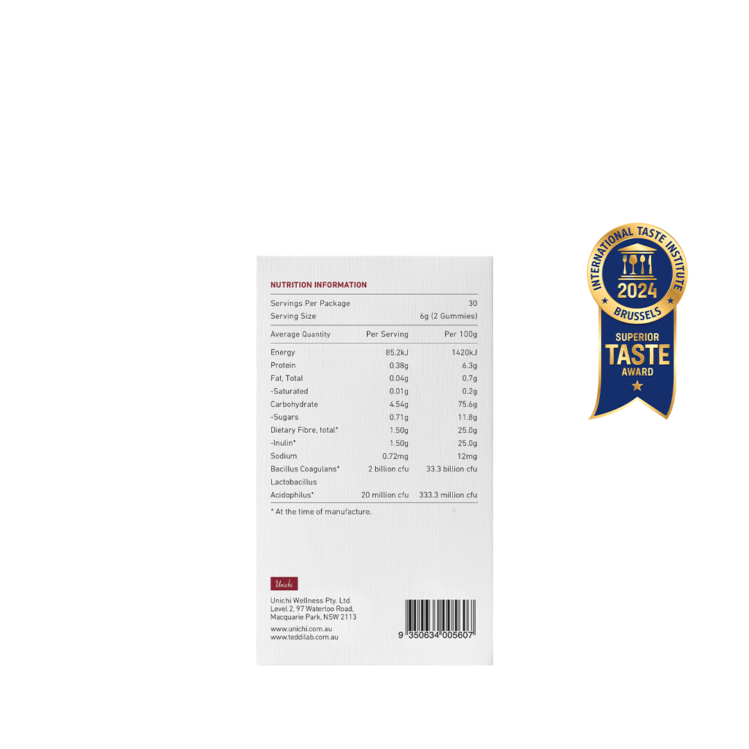 Unichi Teddi Lab Pre & Probiotics Gummy (180g)