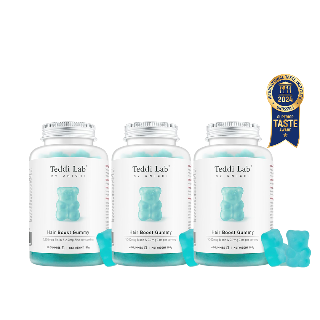 Unichi Teddi Lab Hair Boost Gummy / Hair Boost Gummy Plus