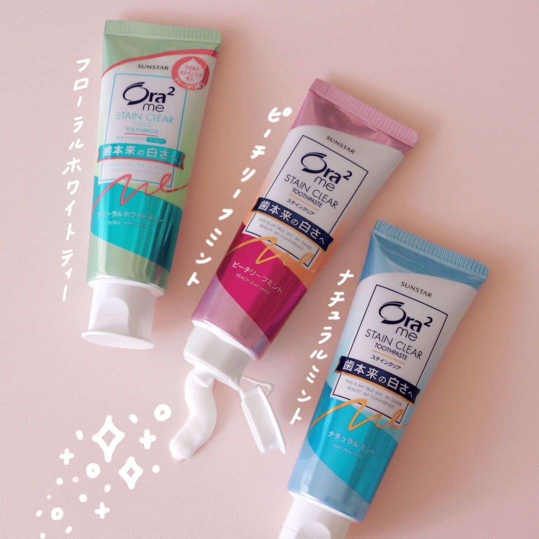ORA2 ME Stain Clear Toothpaste 140g (3 Flavours)