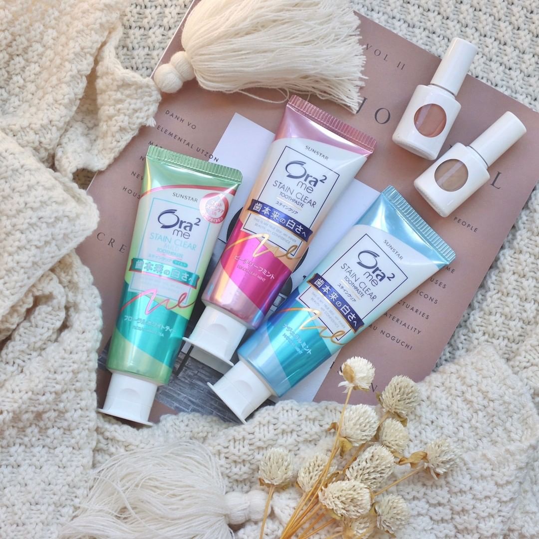 ORA2 ME Stain Clear Toothpaste 140g (3 Flavours)