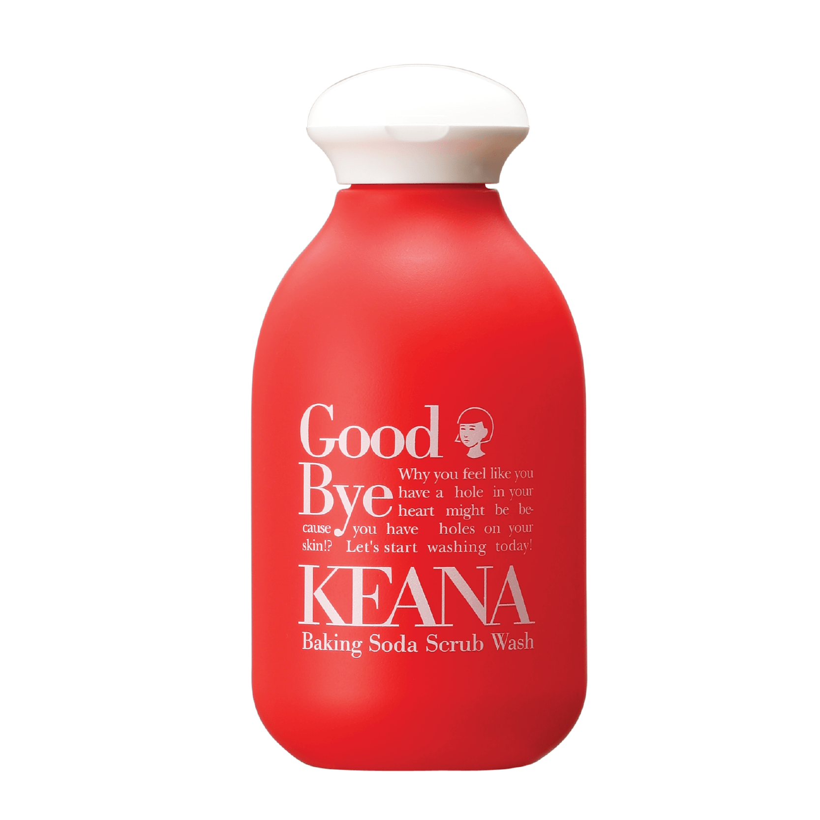 BACK OF KEANA BAKING SODA SCRUB WASH