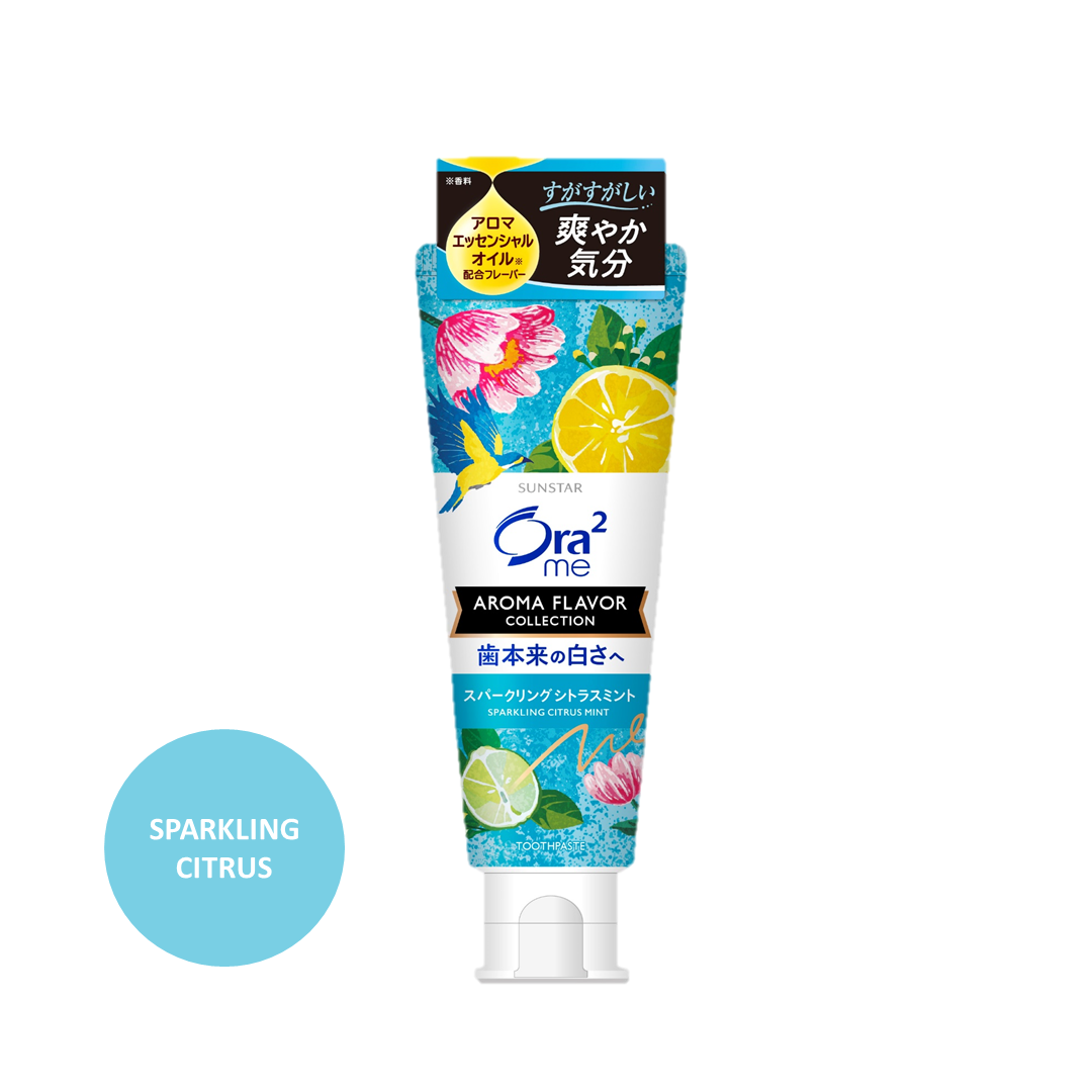 Ora2 Me Aroma Flavor Collection Toothpaste Sparkling Citrus Mint Packshot