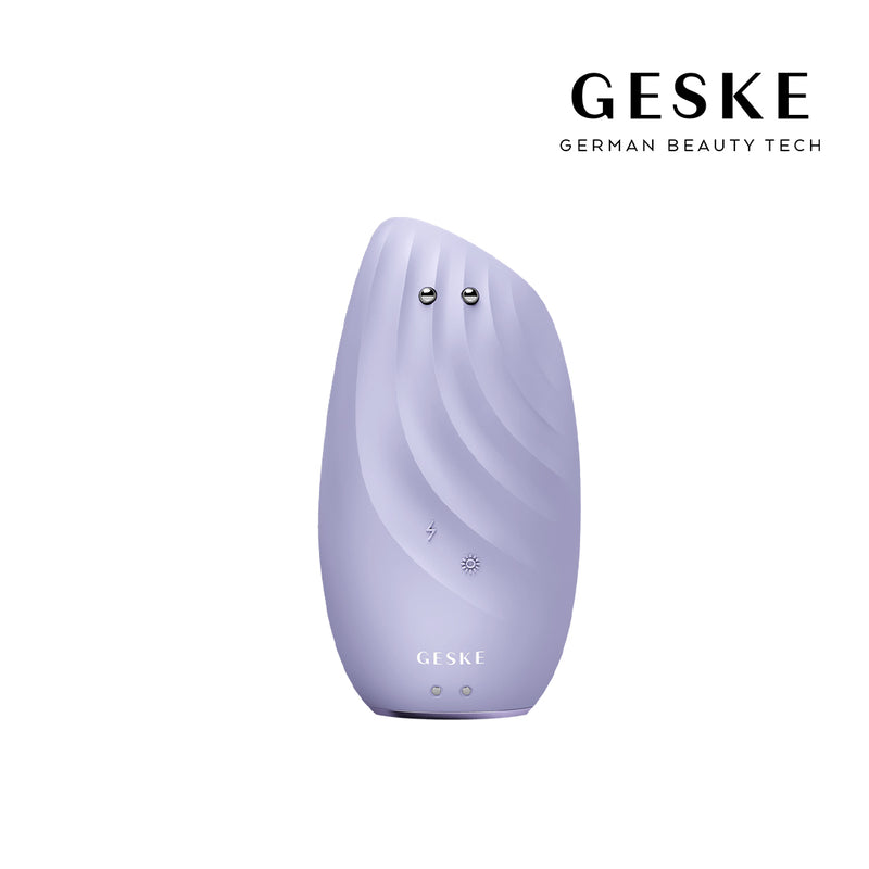 GESKE Sonic Thermo Facial Brush & Face-Lifter | 8 in 1