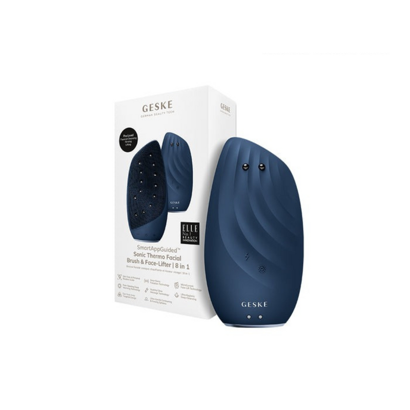 GESKE Sonic Thermo Facial Brush & Face-Lifter | 8 in 1