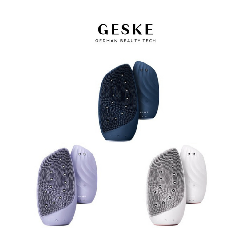 GESKE Sonic Thermo Facial Brush & Face-Lifter | 8 in 1