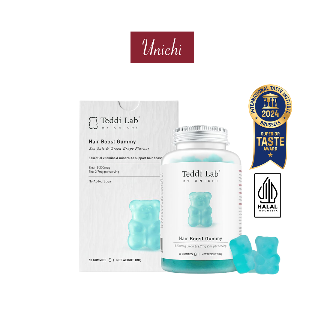 Unichi Teddi Lab Hair Boost Gummy / Hair Boost Gummy Plus