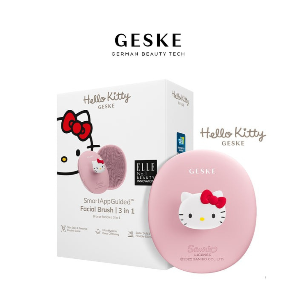 GESKE Facial Brush | 3 in 1 - Hello Kitty