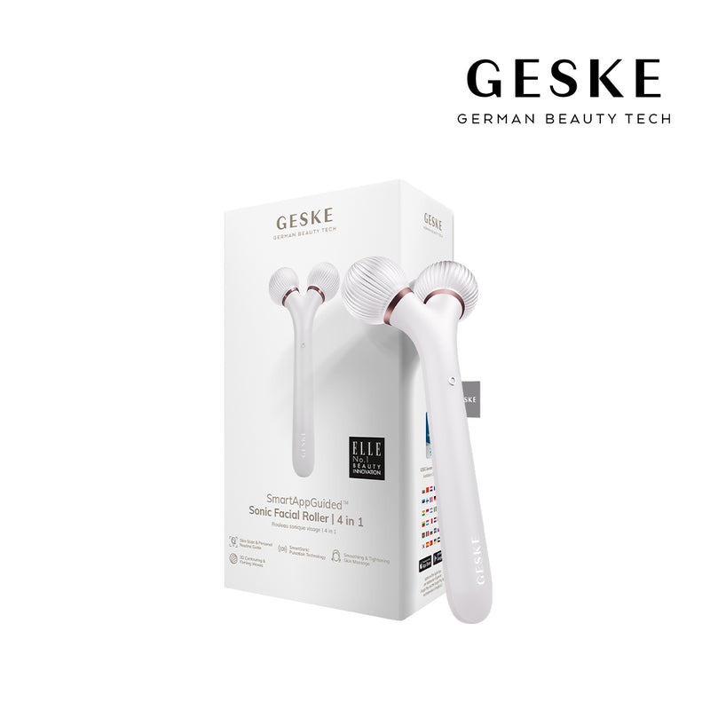 GESKE Sonic Facial Roller | 4 in 1