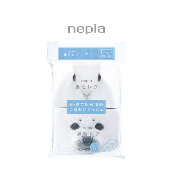 Nepia Hana Celeb Pocket Soft Tissues (4 packs)