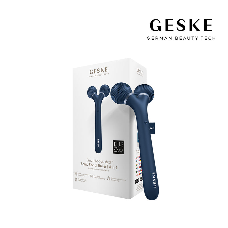 GESKE Sonic Facial Roller | 4 in 1