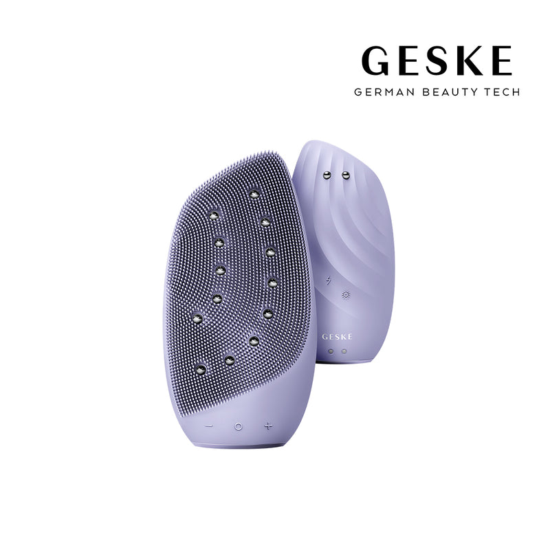 GESKE Sonic Thermo Facial Brush & Face-Lifter | 8 in 1