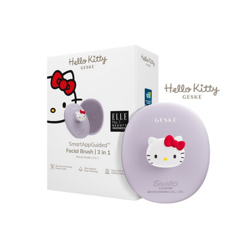 GESKE Facial Brush | 3 in 1 - Hello Kitty