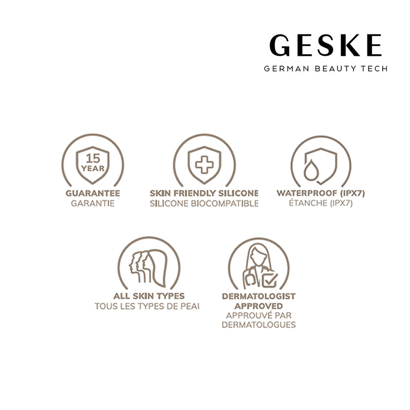 GESKE Facial Brush | 4 in 1