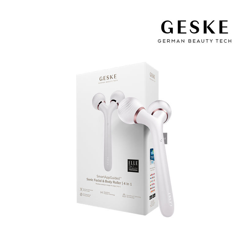 GESKE Sonic Facial & Body Roller | 4 in 1