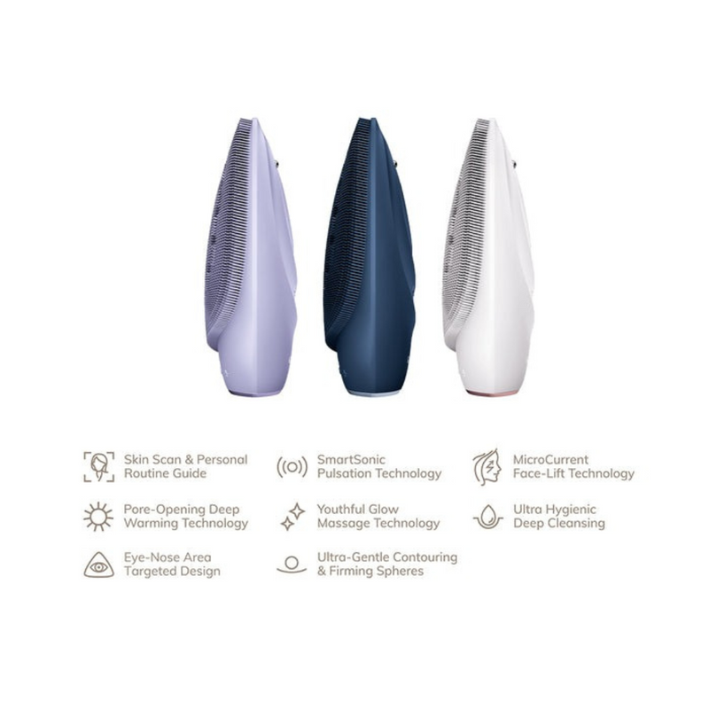 GESKE Sonic Thermo Facial Brush & Face-Lifter | 8 in 1