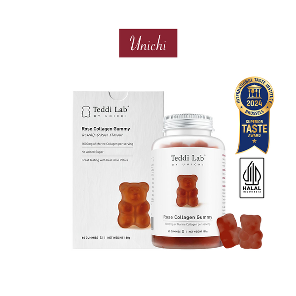 Unichi Teddi Lab Rose Collagen Gummy