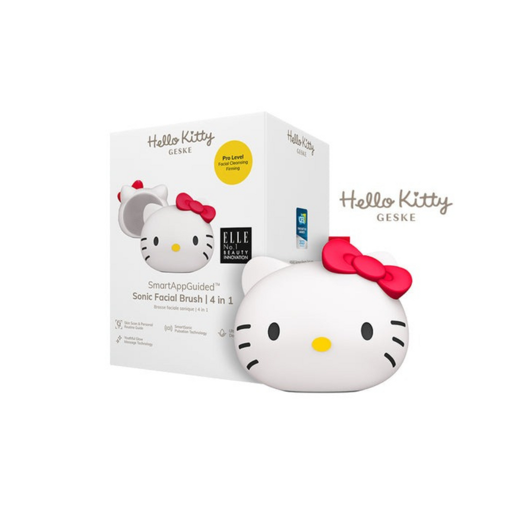 GESKE x Hello Kitty Sonic Facial Brush 4 in 1 | Tokyoninki