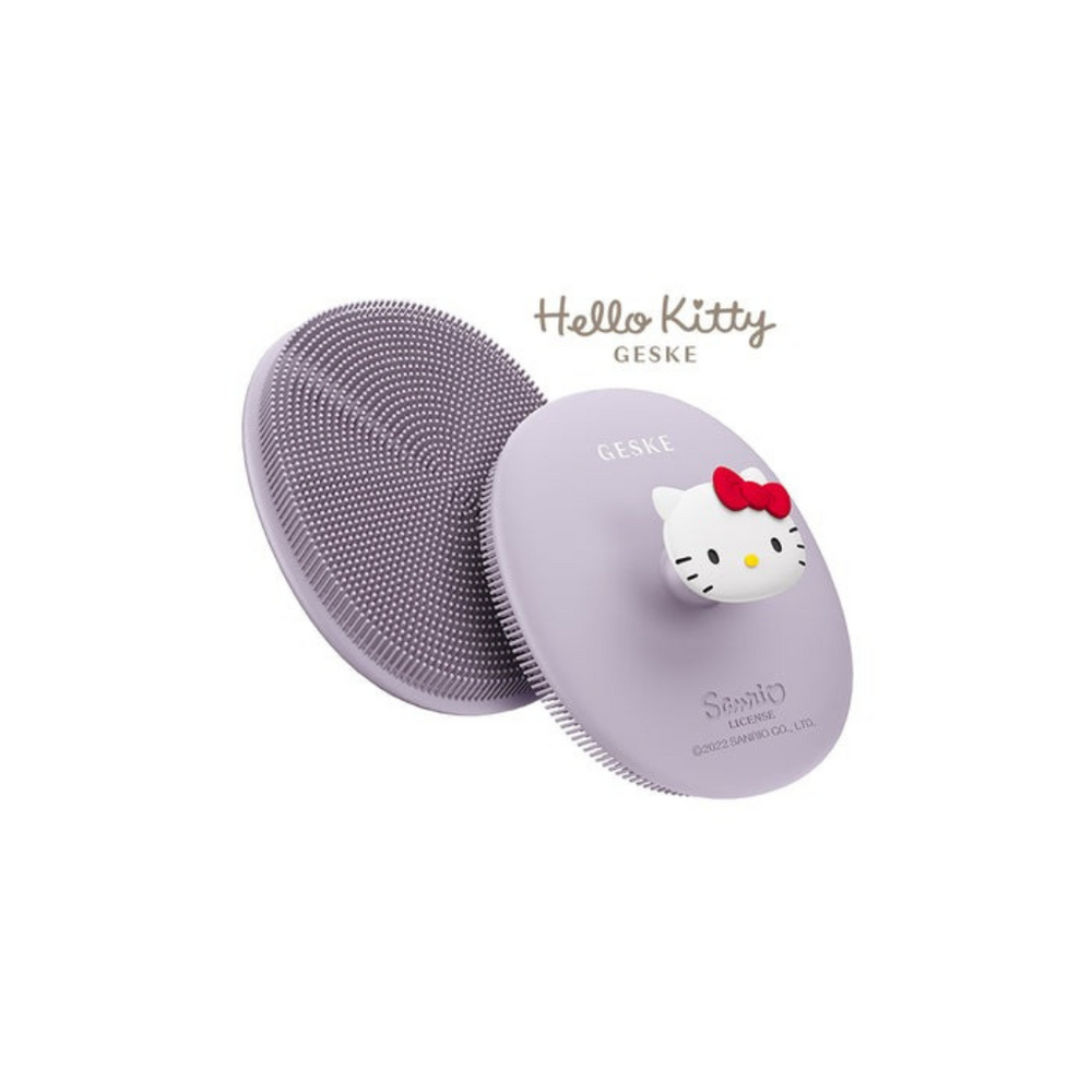 GESKE x Hello Kitty Pink Facial Brush 3 in 1 | Tokyoninki