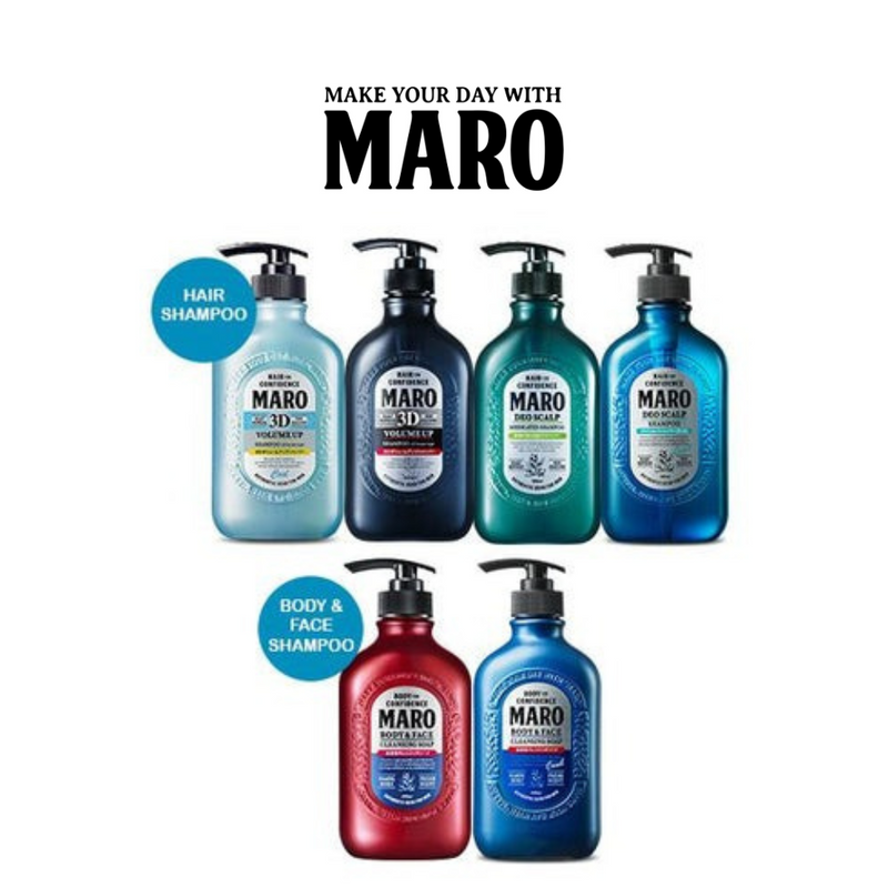 [BUNDLE] MARO Hair Shampoo + Body & Face Cleansing Soap