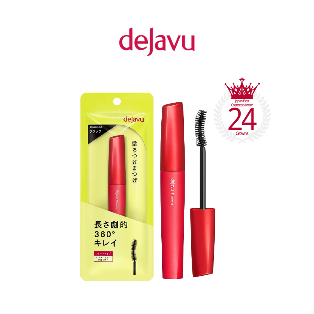 DEJAVU Fiberwig Ultra Long E Black Mascara