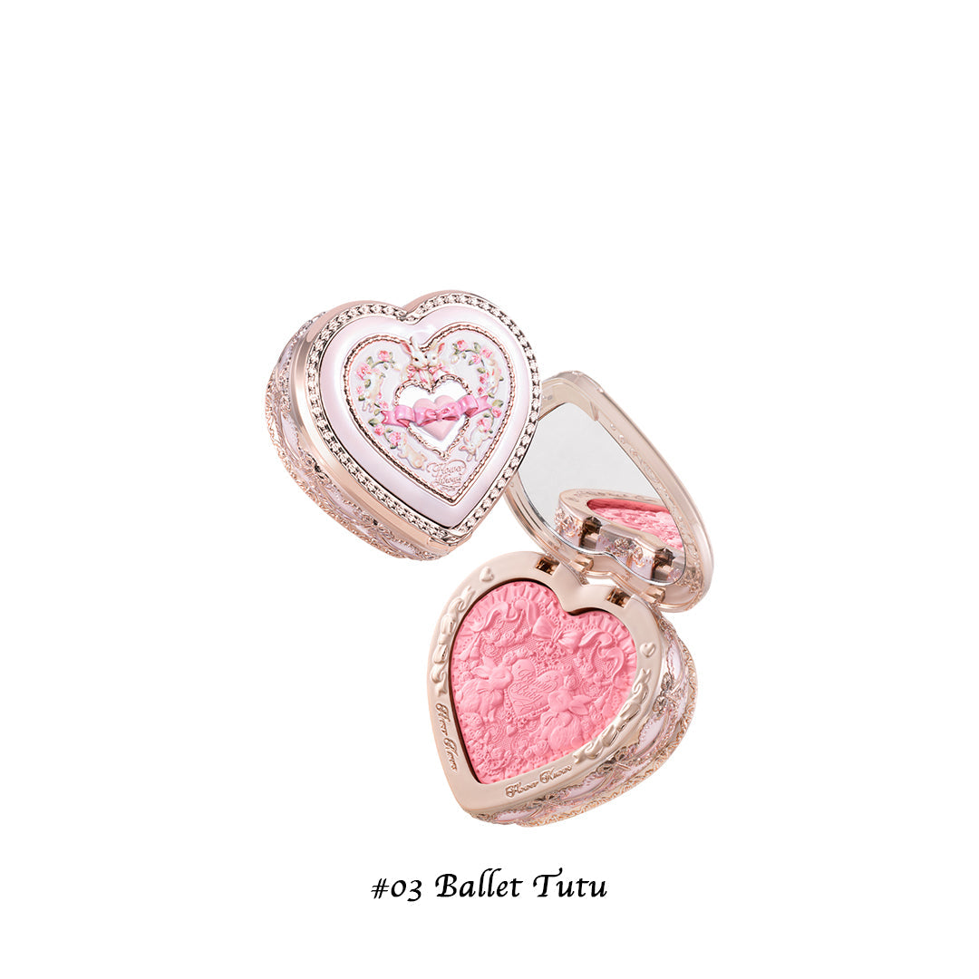 Flower Knows Bunny Garden Collection Embossed Blush (5g)