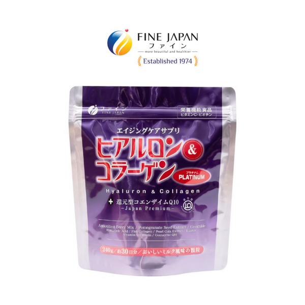 FINE Platinum Hyaluron & Collagen + Ubiquinol (240g)